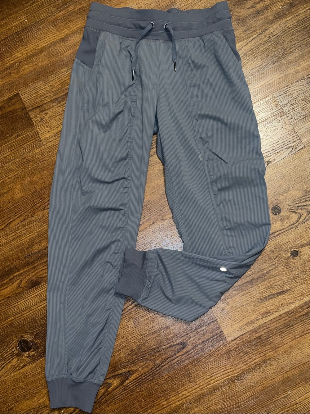 Lululemon Athletica Gray Dance Studio Swift Cuffed Jogger Pants Size 6 - Picture 5 of 12